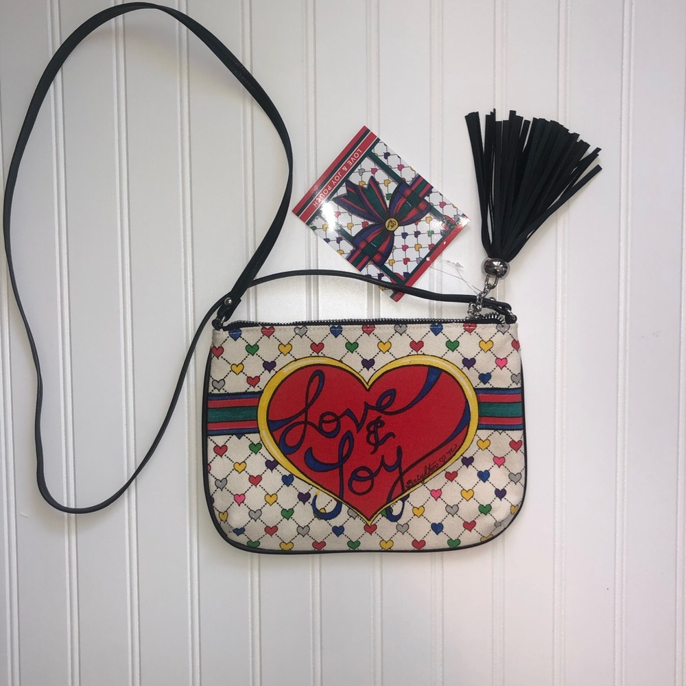 NWT Brighton Love & Joy Colorful Crossbody
